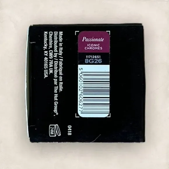 5/$20*when bundled* NIB Illamasqua Iconic Chromes Eyeshadow in Passionate - Picture 4 of 7